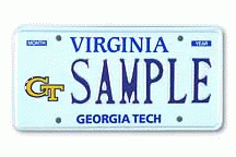 Georgia Tech Plate