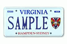 Hampden-Sydney College Plate