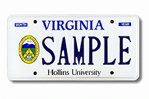 Hollins University Plate