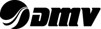 Virginia DMV black and white horizontal logo