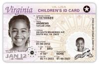 Virginia Children's Identification Card, REAL ID Compliant
