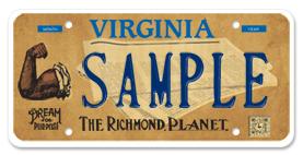 Richmond Planet Plate